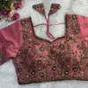 Tew Heavy Pure Soft Pure Cosmos Silk Blouses Wholesale Suppliers In Mumbai